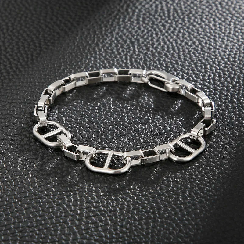 KALEN 2022 Pulseras Vintage Y Cadenas Para Hombre Acero Inoxidable Pulseras Touss