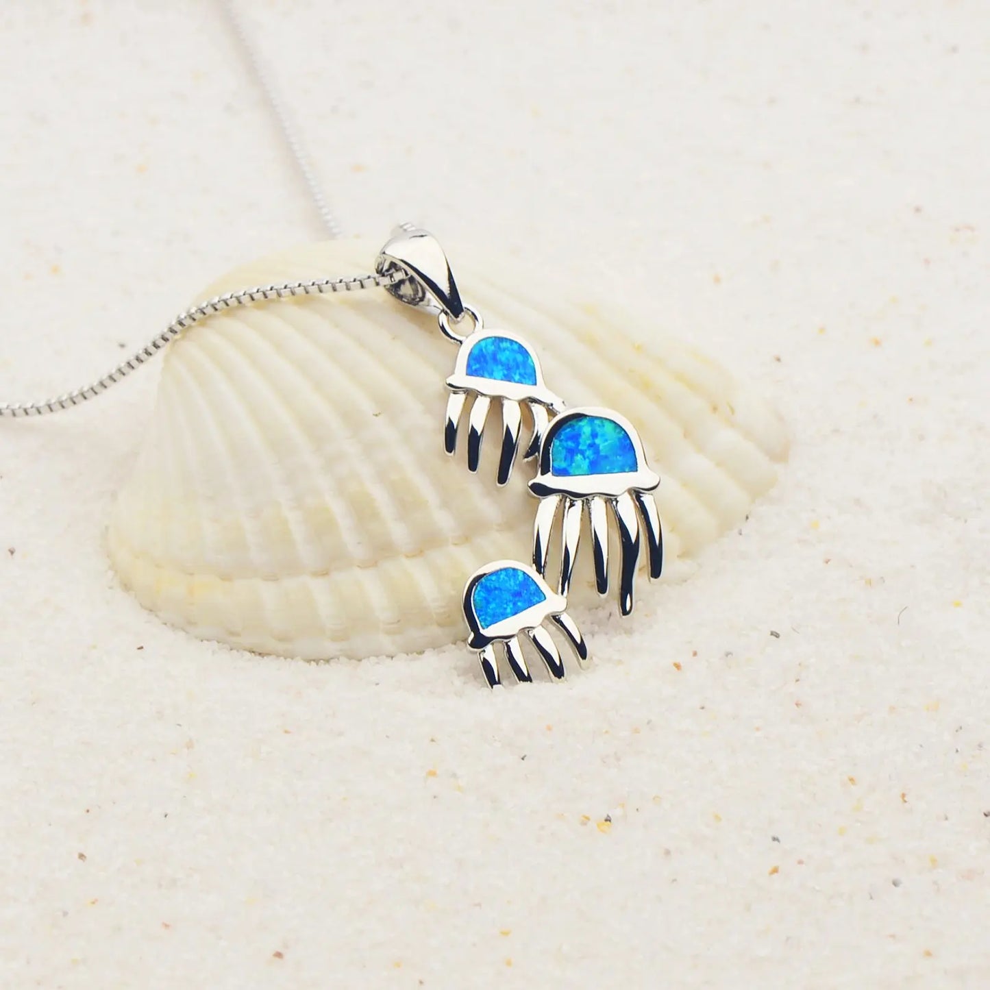 Chic Double The Octopus Motif Necklace Aobao Geometric Pendant Fashion Jewelry