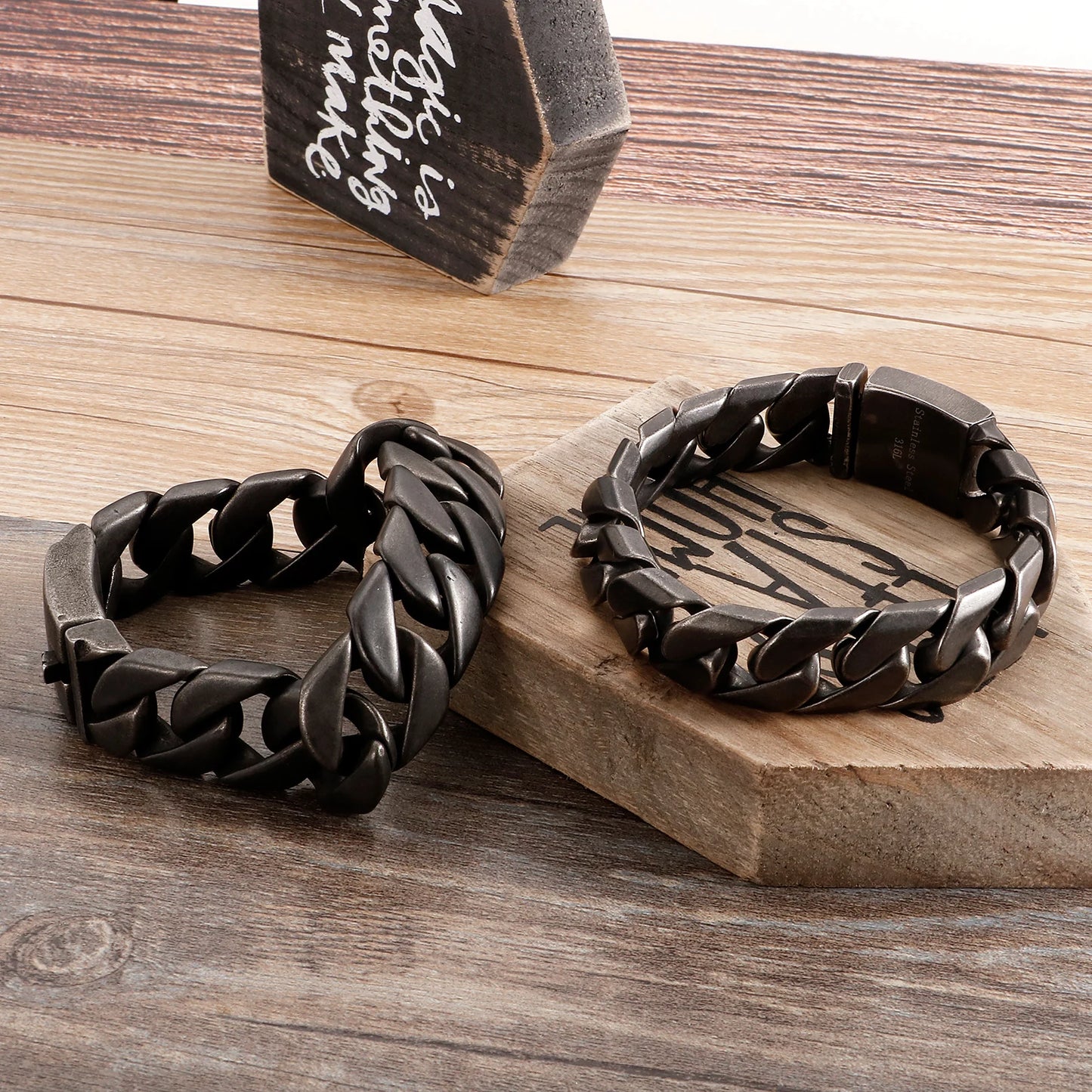 KALEN 2020  Fashion Men  Steel 316 Jewelry Bracelet