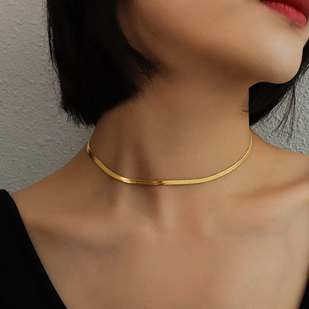 BSC-20 RINNTIN Wholesale 925 Sterling Silver Chains Gold Vermeil Jewelry