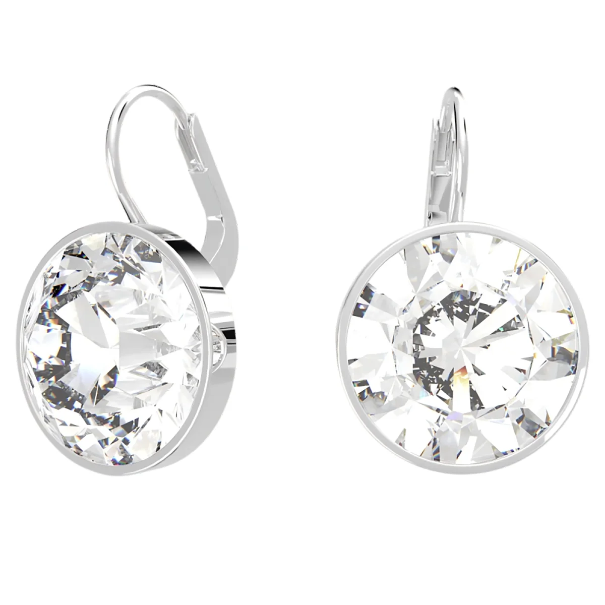 S&S Luxury Vintage Brass Zircon Sparkling Drop Earrings Elegant High-End Jewelry for Women for Parties & Special Occasions