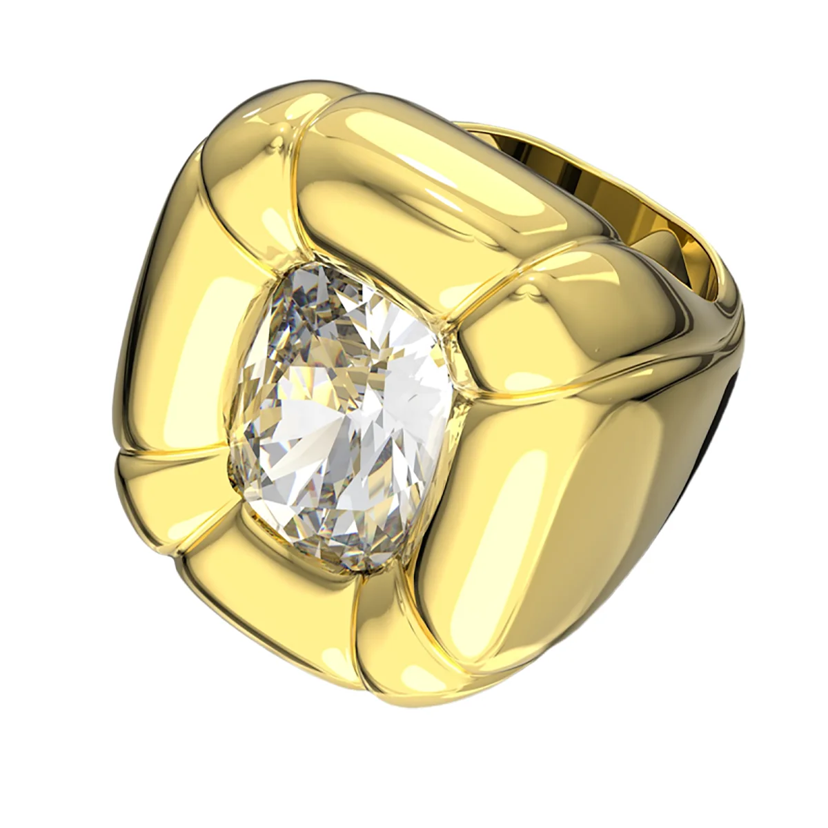 S&S Exquisite Copper Vintage Luxury Finger Ring Zircon Gorgeous Glossy Surface for Wedding Engagement Anniversary Parties Holiday