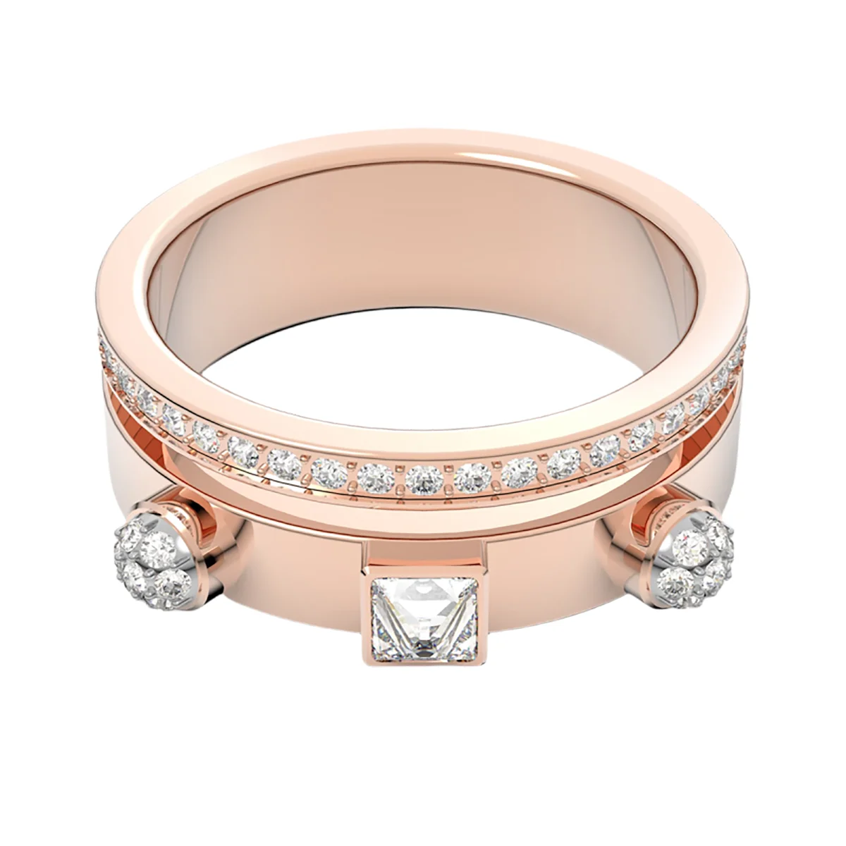 S&S Chic Upscale Ring, Minimalist Luxury Design, Matches Perfectly with Dresses and Formal Attire
