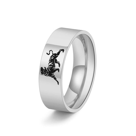 NEWLiFE REBEL Contour Form Stainless Steel Ring