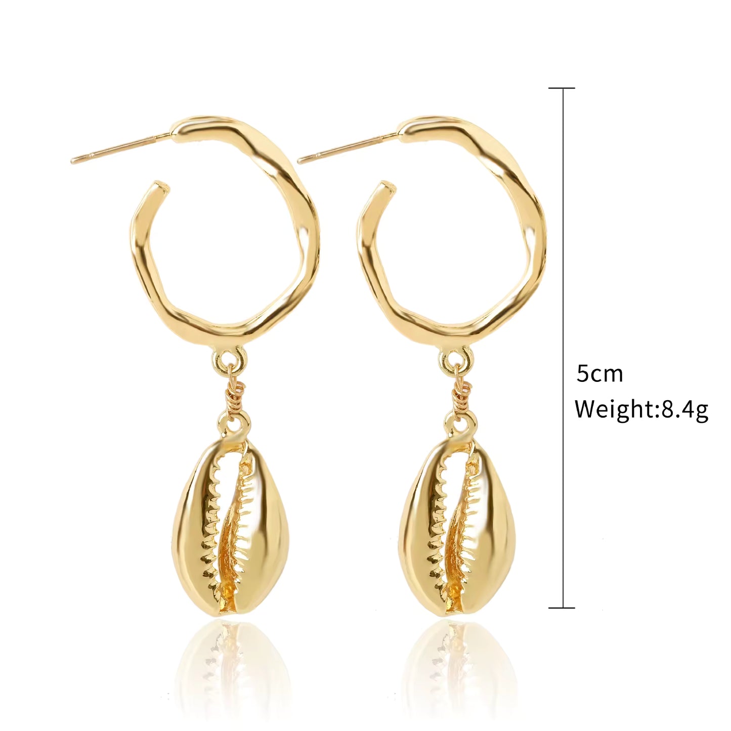 14Pairs NATURAL SHELL Earrings SPECIAL OFFER £49/-