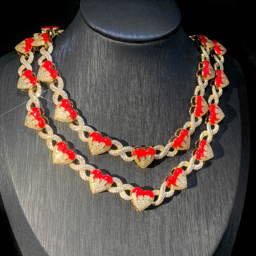 NEWLiFE REBEL Bold Echo Brass Necklace