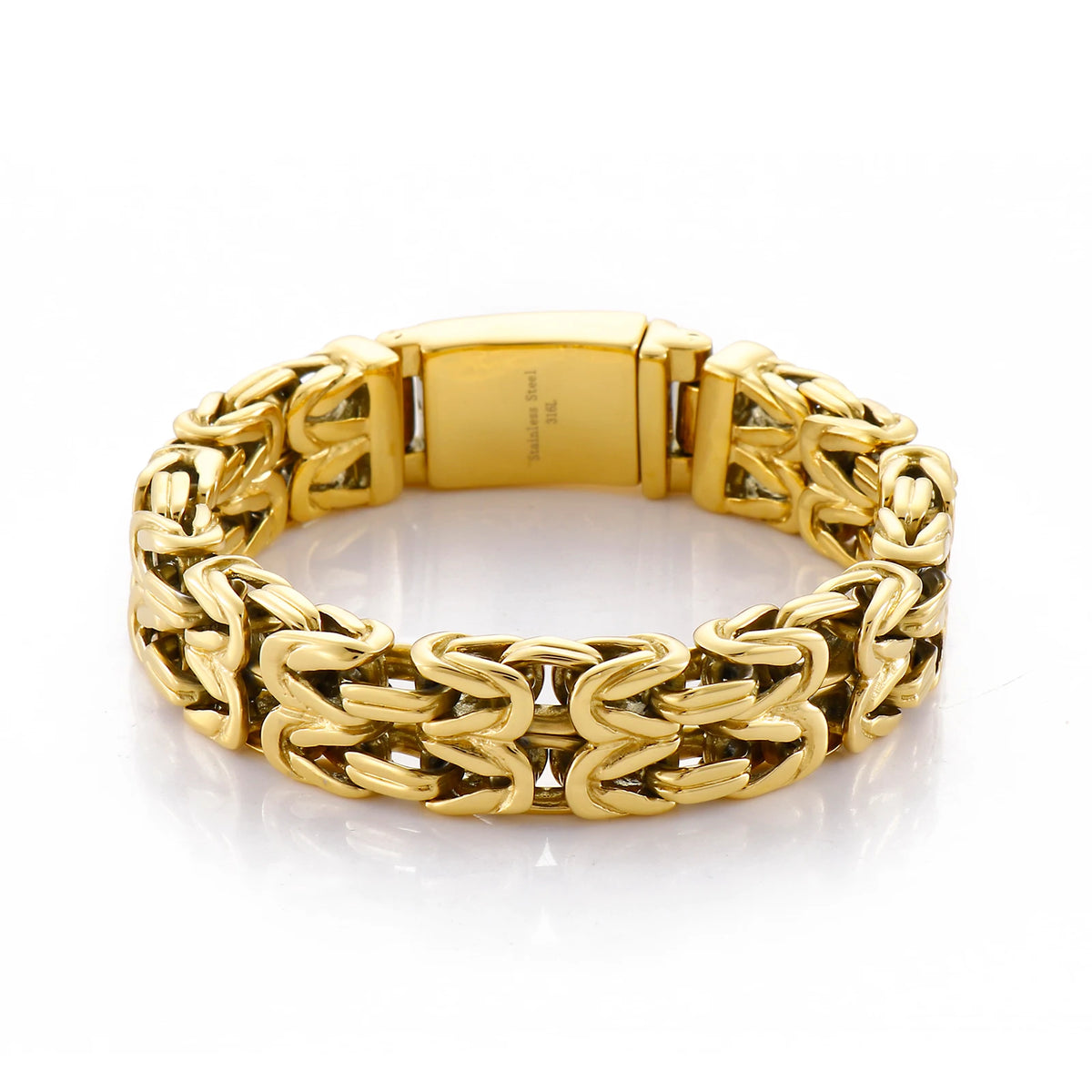 VIKING Vintage Multi-Width Bracelet – 316L Stainless Steel Men's Bangle