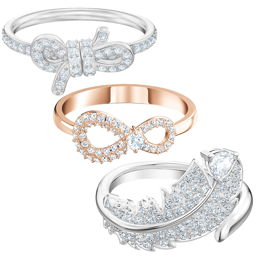 S&S Luxury Vintage Sparkling Ring Premium Elegant Jewelry for Women Exquisite Craft Wedding & Engagement Parties & Romantic Gifting