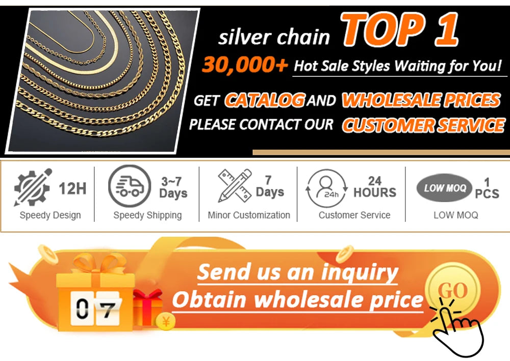 S&S Diamond-Cut Figaro Chain Necklace | 925 Sterling Silver | S&S