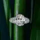MUSHAN Jewelry Factory Oval 9*11 Imitation Gemstone Ring 925 Silver Simple and Versatile Ring