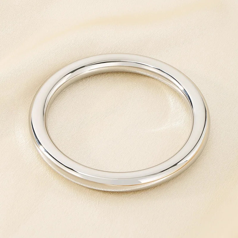 Kalen Personalized Exaggerated Stainless Steel Bracelet 13mm Bangles Girl Shiny Wedding Party Jewelry