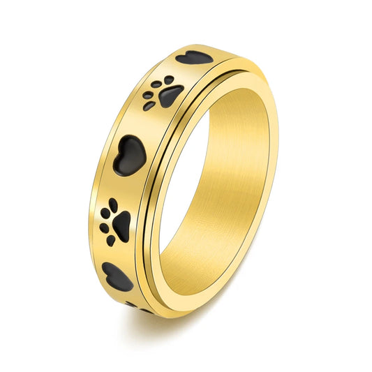 NEWLiFE REBEL Westward Passage Ring in Stainless Steel