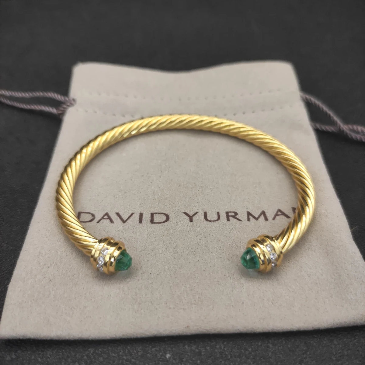 FASHIONISTA DY High-Quality 5mm Gold-Plated Diamond-Set Fashion Bracelet, Unisex Silver-Plated Diamond-Set Bracelet, Jewelry