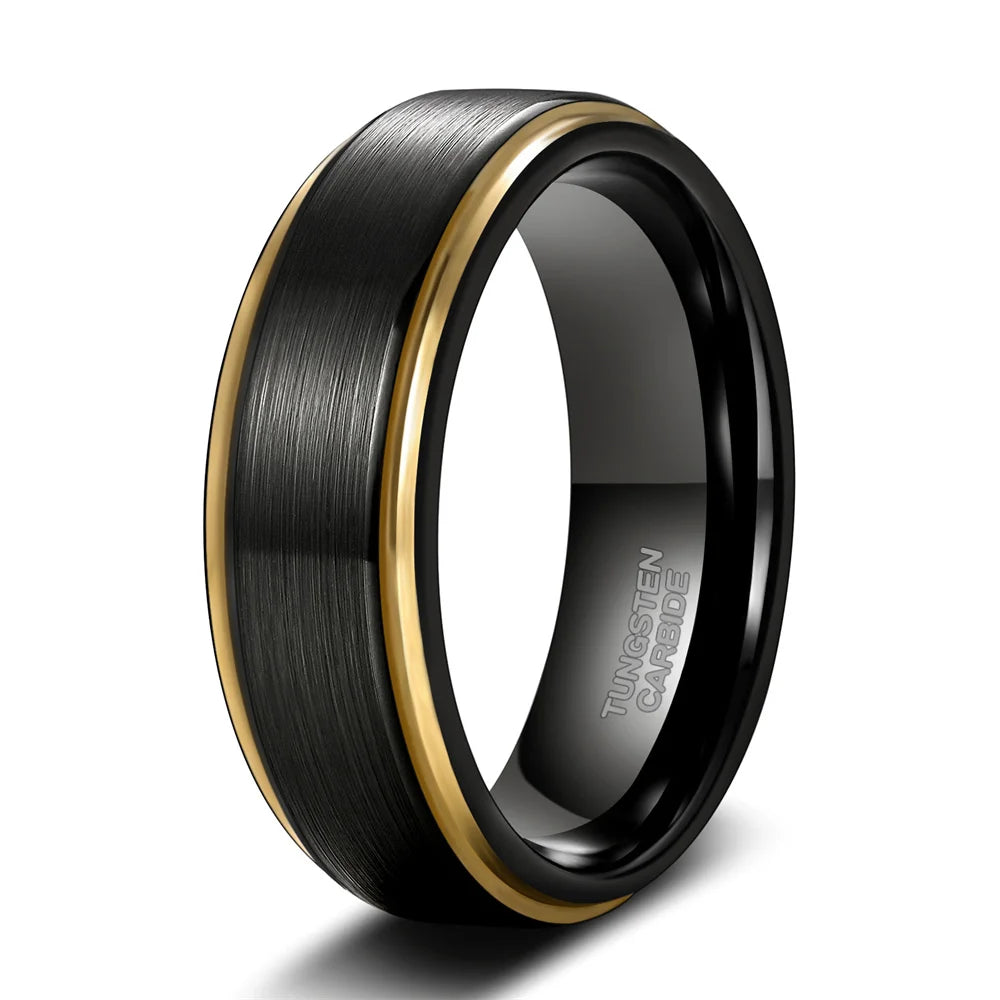 NEWLiFE REBEL Aspect Curve 6mm/8mm Ring in Tungsten