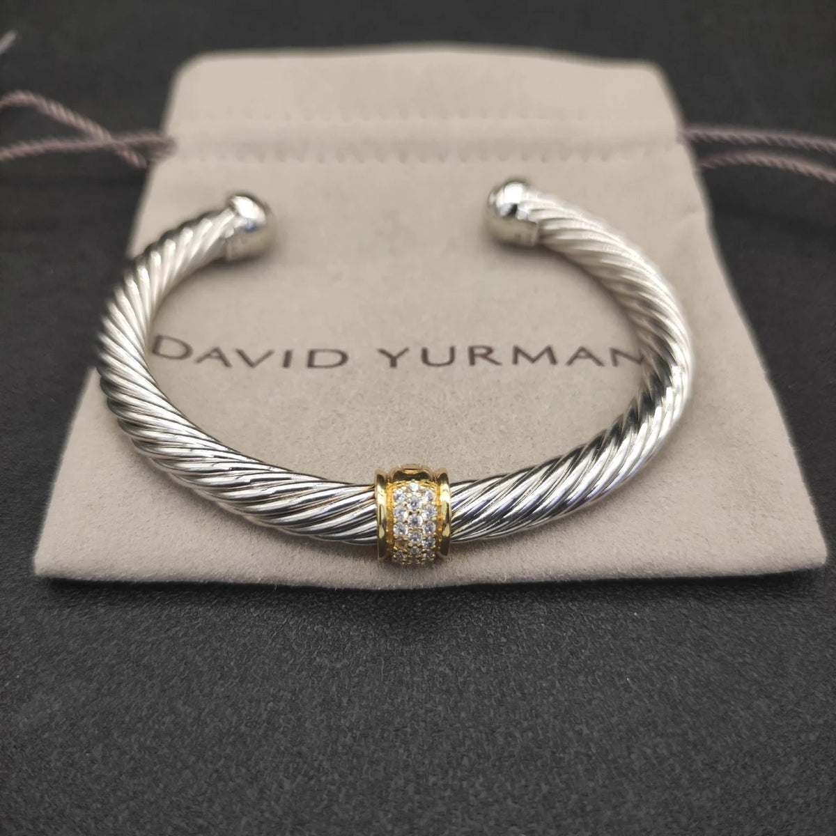 FASHIONISTA DY High-Quality 7mm Silver-Plated Diamond Fashion Bracelet, Fashionable Silver-Plated Colored Gemstone Bangle, Jewelry