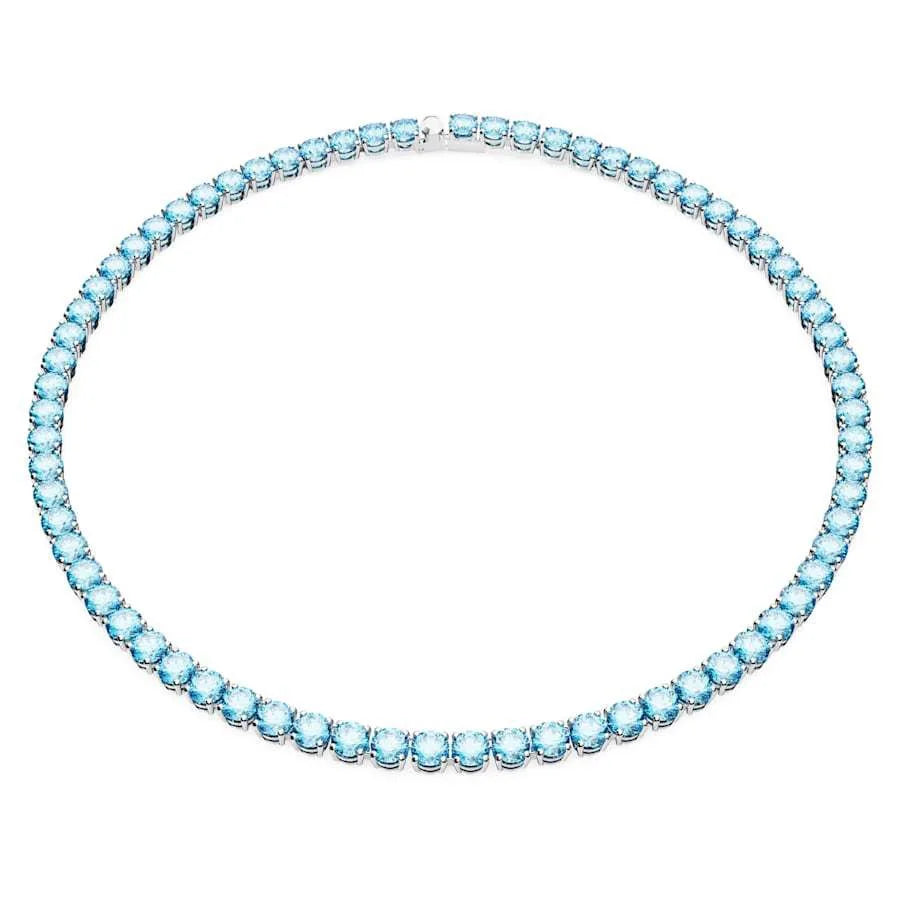 XOTICA Austrian Matrix Tennis Series High-Quality Round Crystal Jewelry Set, Jewelry