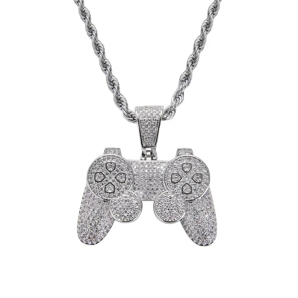 NEWLiFE BiG-BOSS 3mm Rope Moissanite Necklace in Stainless Steel | Designer Hip-Hop Jewellery