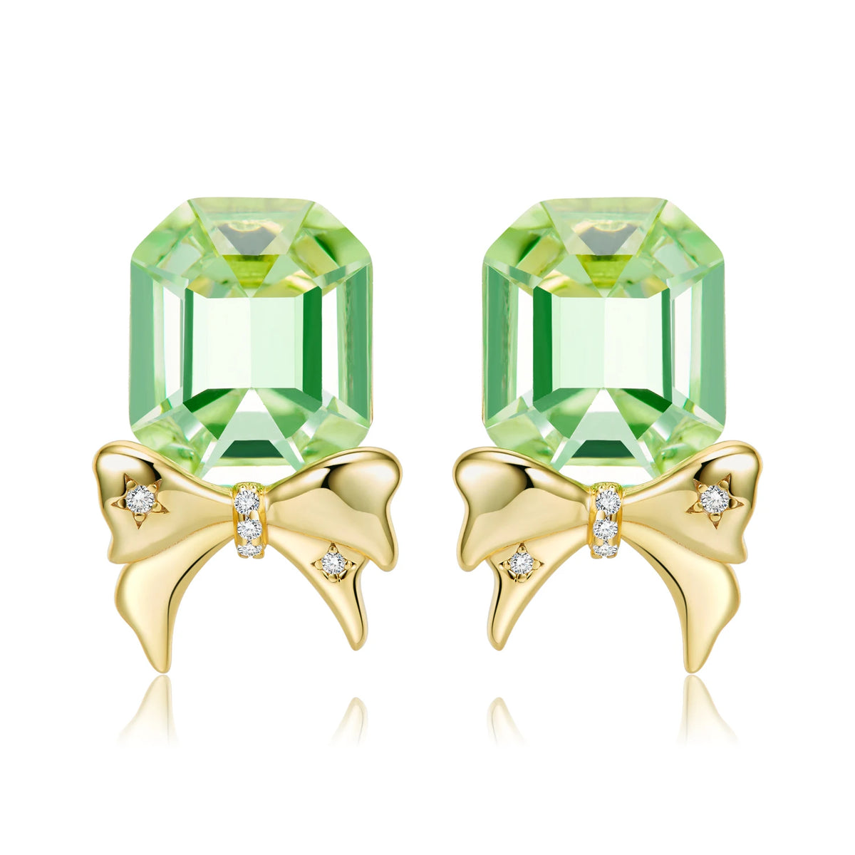 S&S 925 Sterling Silver Zircon Stud Earrings | Heart, Star & Crystal Designs | GDTC Certified | S&S Collection