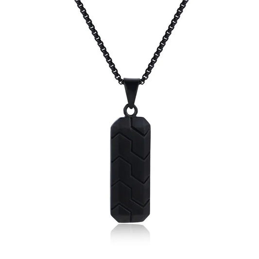 NEWLiFE VIKING Journey Wave Stainless Steel Necklace