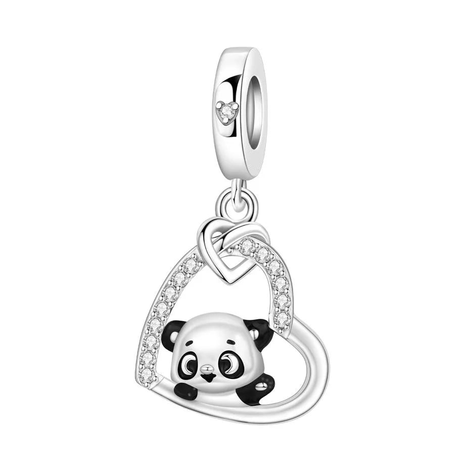 S&S Cute Animal Charm Pendants | Panda, Bear, Fox & Friends