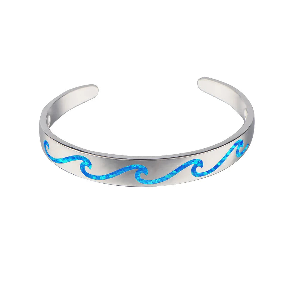 Aobao Wholesale of Hawaiian style Surf inspired Bracelets and Necklaces Adorned with Opals