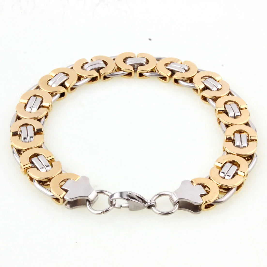 REBEL Byzantine Link Stainless Steel Bracelet
