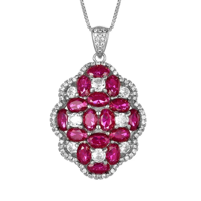 REDheart Fashion Trendy Copper Inlaid Zircon Plated 18K Gold Micro Inlaid Flower Design Luxury Women's Jewelry Set Third Party