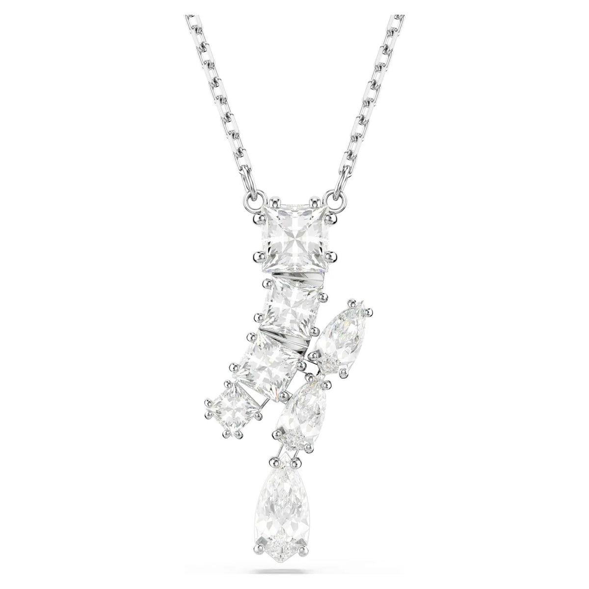 Gemfiori FASHIONISTA Austrian Matrix Series High-Quality Square Crystal Jewelry Set, Jewelry