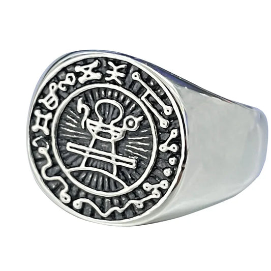 NEWLiFE VIKING Route Echo Stainless Steel Ring