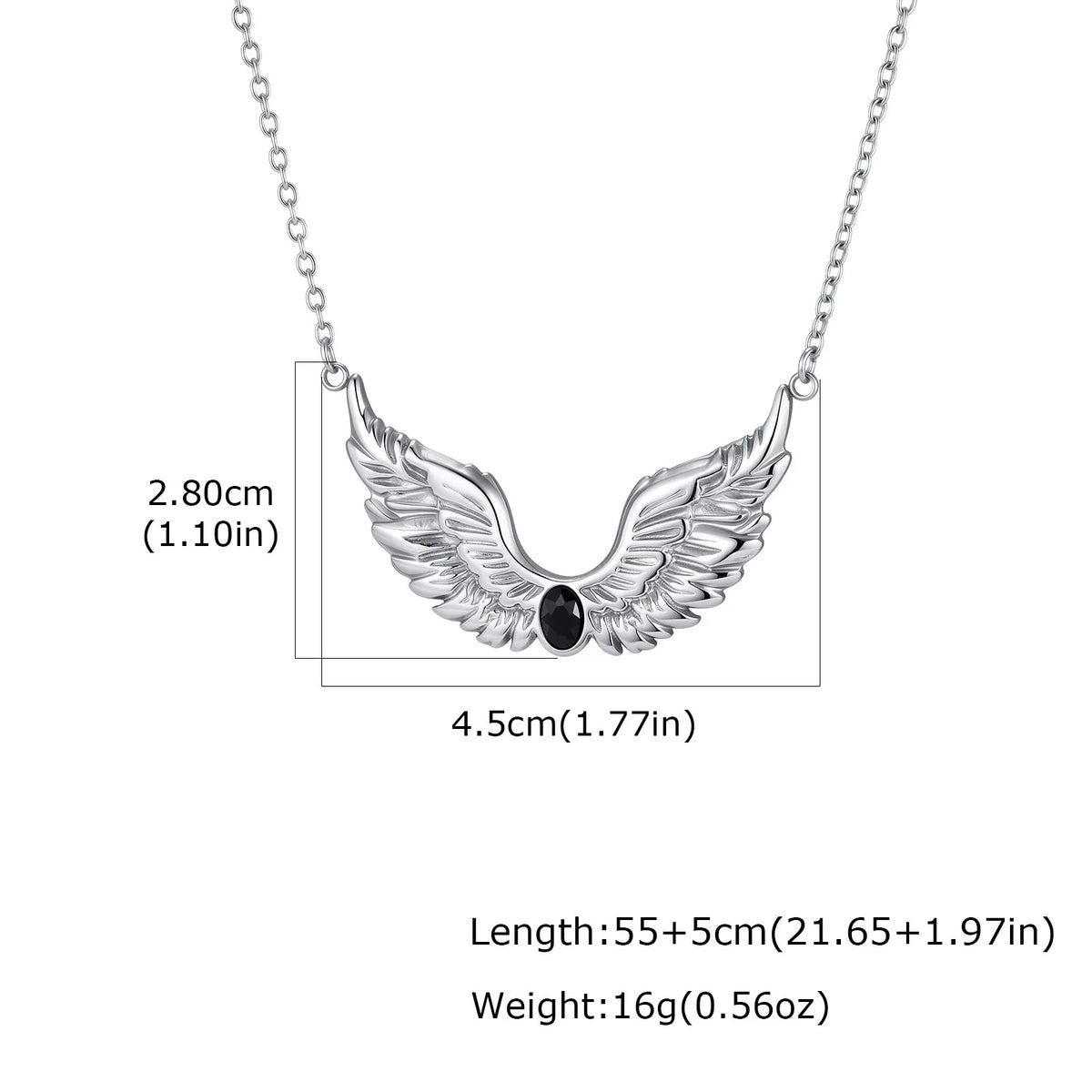 NEWLiFE REBEL Skyline Line Stainless Steel Necklace