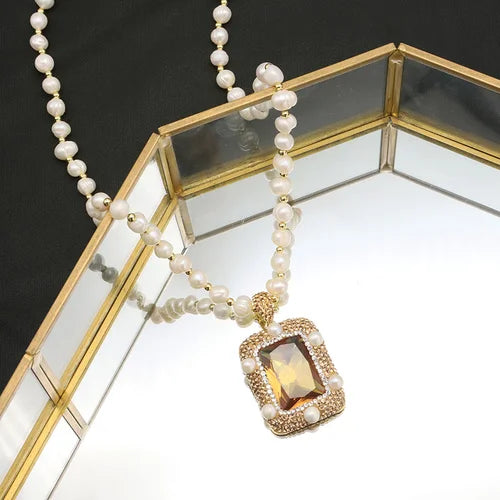 GLSEEVO 18K Gold Plated Natural Freshwater Pearl Jewellery Sets — Luxury Bridal & Wedding Collection