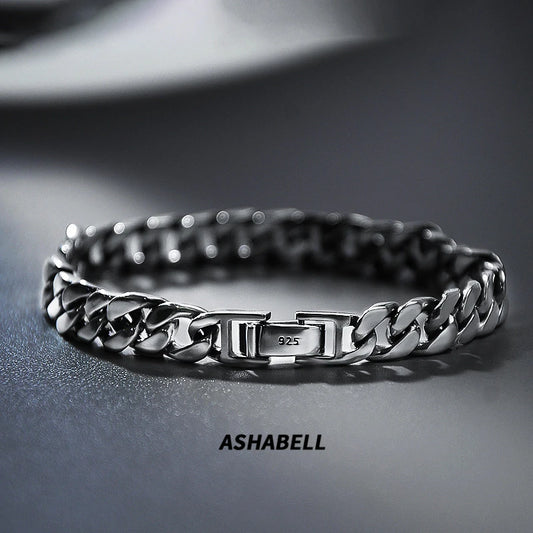 NEWLiFE REBEL 8mm Bracelet in Sterling Silver