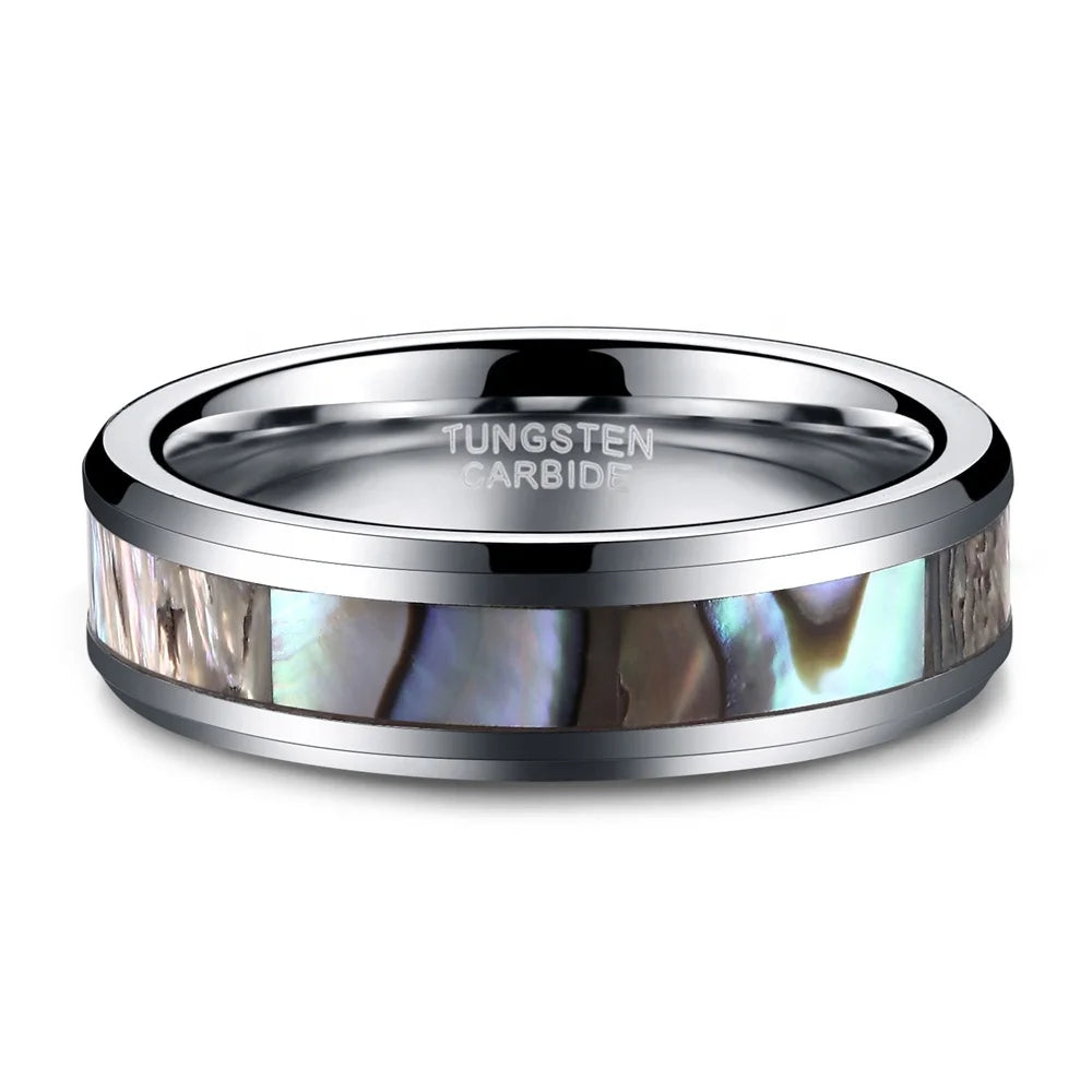 NEWLiFE REBEL Epoch Rise 6mm / 8mm Tungsten Ring