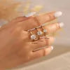 Luxury 1ct 2ct 3ct D Color VVS1 Moissanite Engagement Ring 925 Sterling Silver GRA Certified Lab Diamond Wedding Ring for Women