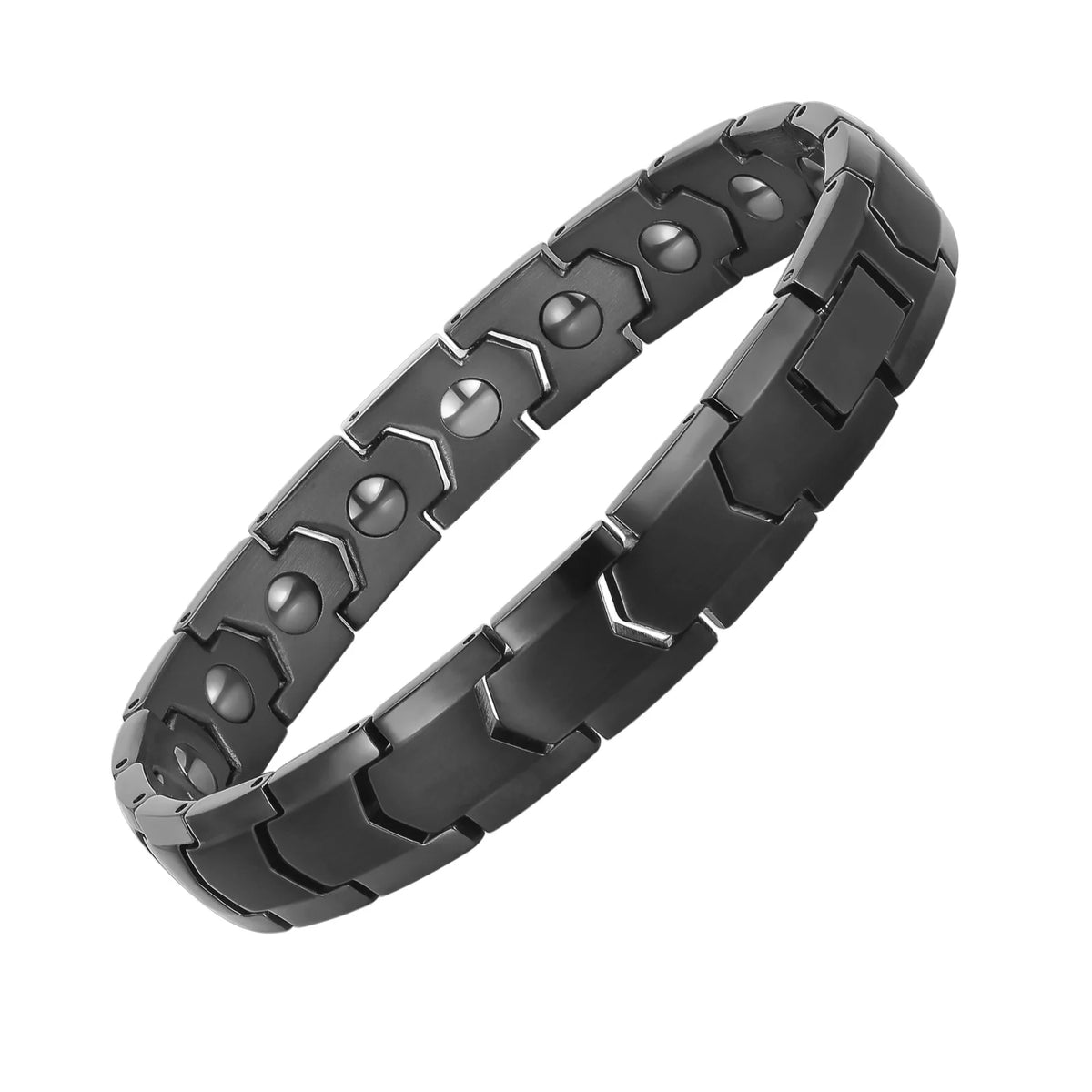 Magnetic Therapy Bracelet Health Care Germanium Energy Magnetic Therapy Titanium Steel Bracelet for Men