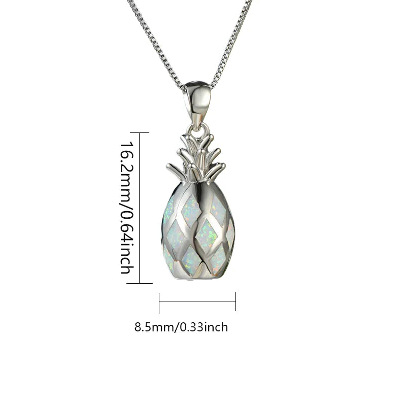 TikTok Viral Christian Copper Box Chain Starfish Opal Necklace | Blue Coastal Jewelry-Trendy Gift Bulk Supply