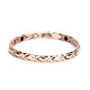 Many Color in Stock Big Sales Stainless Steel Health Gold Plating Women Pain Relief Health Bio Energy Magnetic Therapy Bracelet