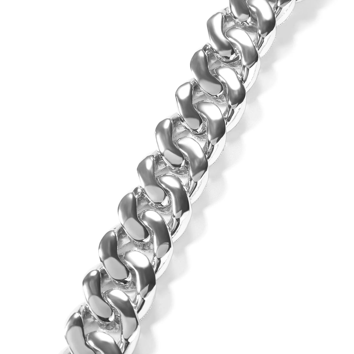 20mm Rose Gold Plated Cuban Link Bracelet Iced Out 5A CZ Brass Box Clasp Heavy Thick Hip Hop Rap Jewelry for Men