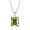 Gioiellieri Fine Jewelry: 925 Sterling Silver Custom Zircon and Colored Gemstone Necklace with the Twelve Birthstones Women Rhodium Plated