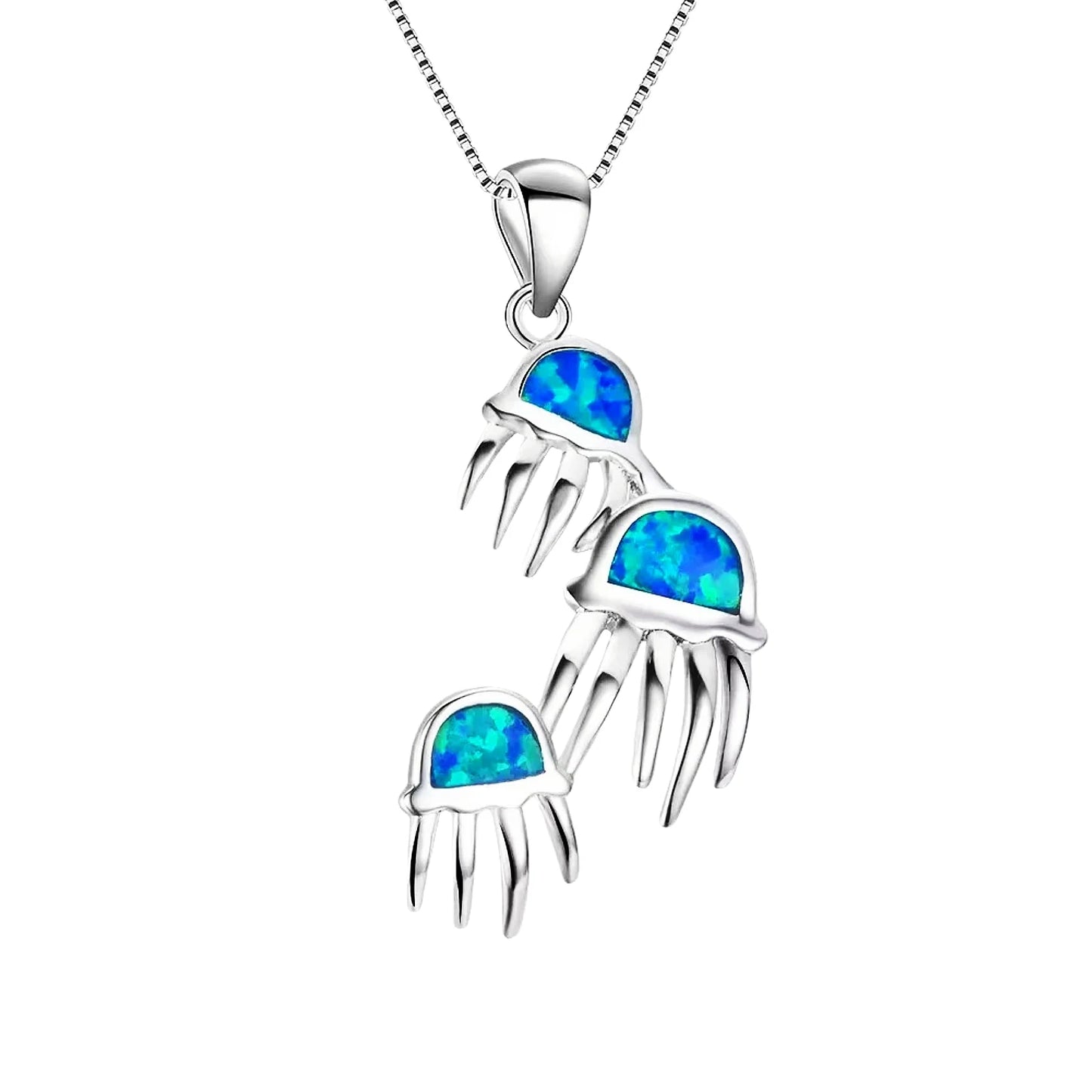Chic Double The Octopus Motif Necklace Aobao Geometric Pendant Fashion Jewelry