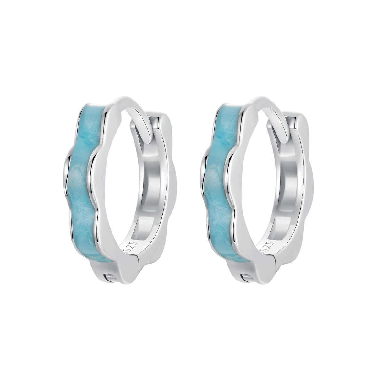 S&S 925 Silver Zircon Charm Earrings – Heart, Star, Butterfly & More – Platinum Plated – Collection