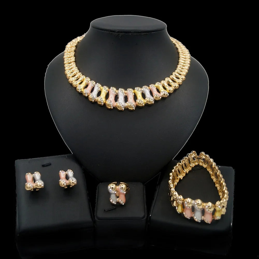 Zhuerrui Nigerian Collar Neck Jewelry Sets Choking Necklace Women Jewellery Sets Dubai Artificial Red Coral Jewelry Set HA10083