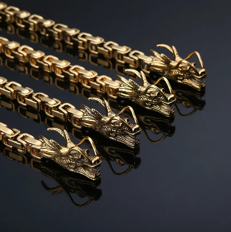 NEWLiFE REBEL Bold Wave Stainless Steel Necklace