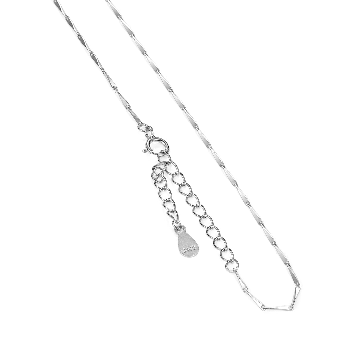 REDheart Custom 925 Sterling Silver Thin Chain Italy Link Adjustable Box Cross Singapore Gold Plated Necklace Fine Jewelry