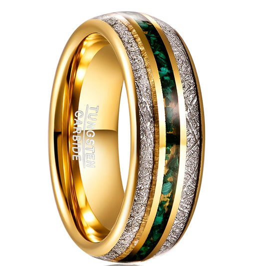 NEWLiFE REBEL Gesture Passage 8mm Ring in Tungsten