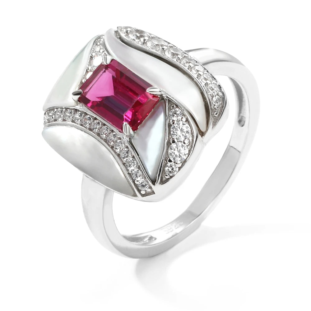 MuShan Jewelry Factory S925 Sterling Silver Ring CrossBorder Bestseller From Europe and America Is Niche and Versatile Accessory