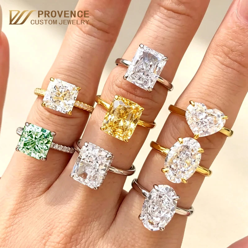 ArtistA IGI Certified Oval Lab Grown Diamond Ring Women Custom Real Solid 10K 14K 18K Gold Lab Created Diamond Engagement Ring Jewelry