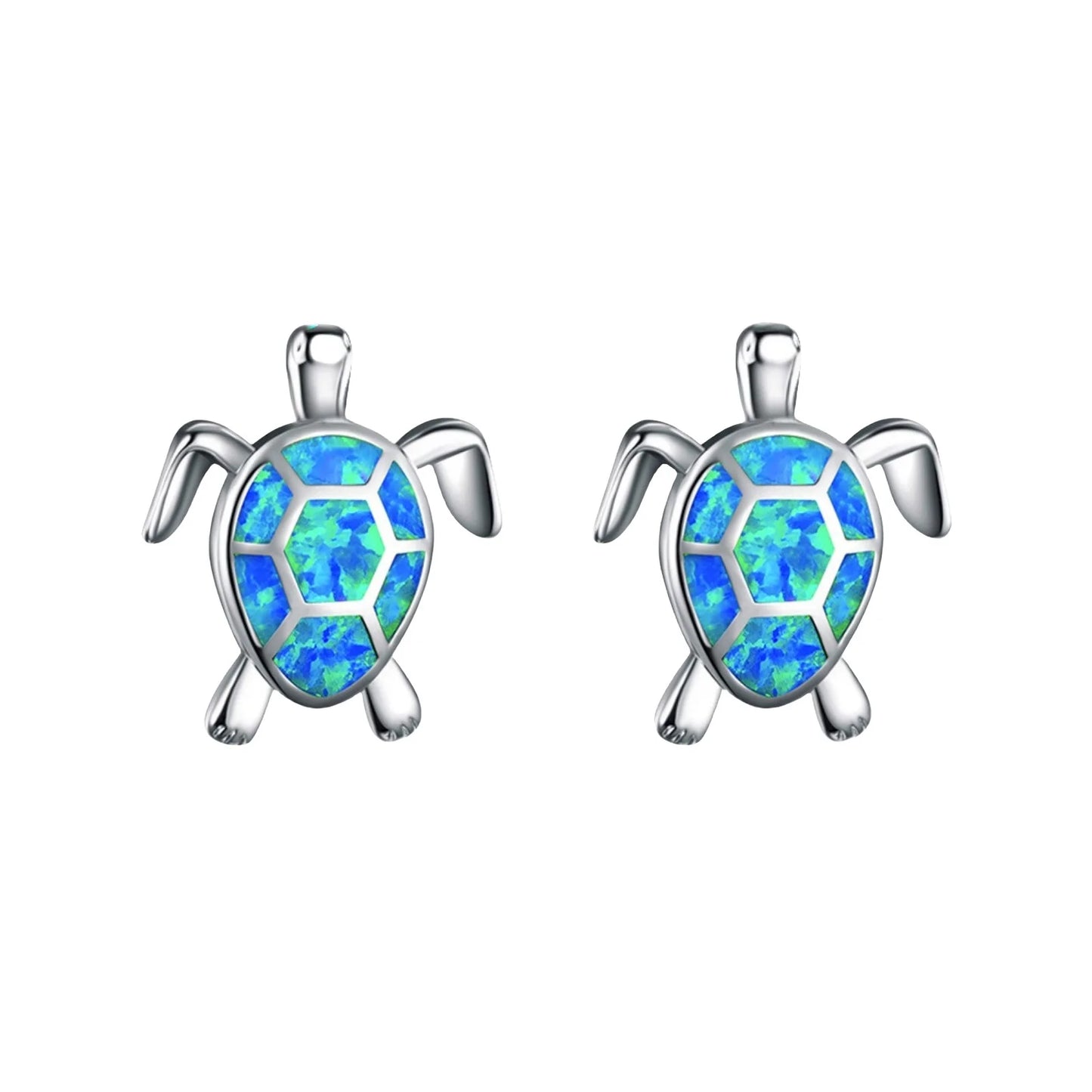 Aobao Women's Southwestern Style Jewelry - Bohemian Animal Turtle Earrings