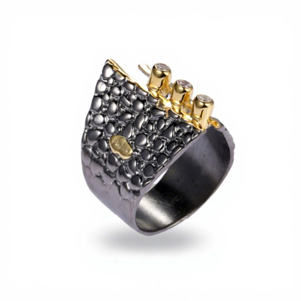 Newest Nature Design 925 Silver Ring Adjustable Finger Ring for Prom