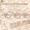 Gemfiori Messi Jewelry 10k 14k 18K White Gold Classic Designs Claw Setting Women 1CT 2CT 3CT Round Oval Pear IGI Lab Grown Diamond Ring